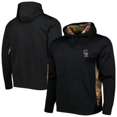 Colorado Rockies Dunbrooke Ranger Pullover Hoodie - Black/Camo - MLB Sale