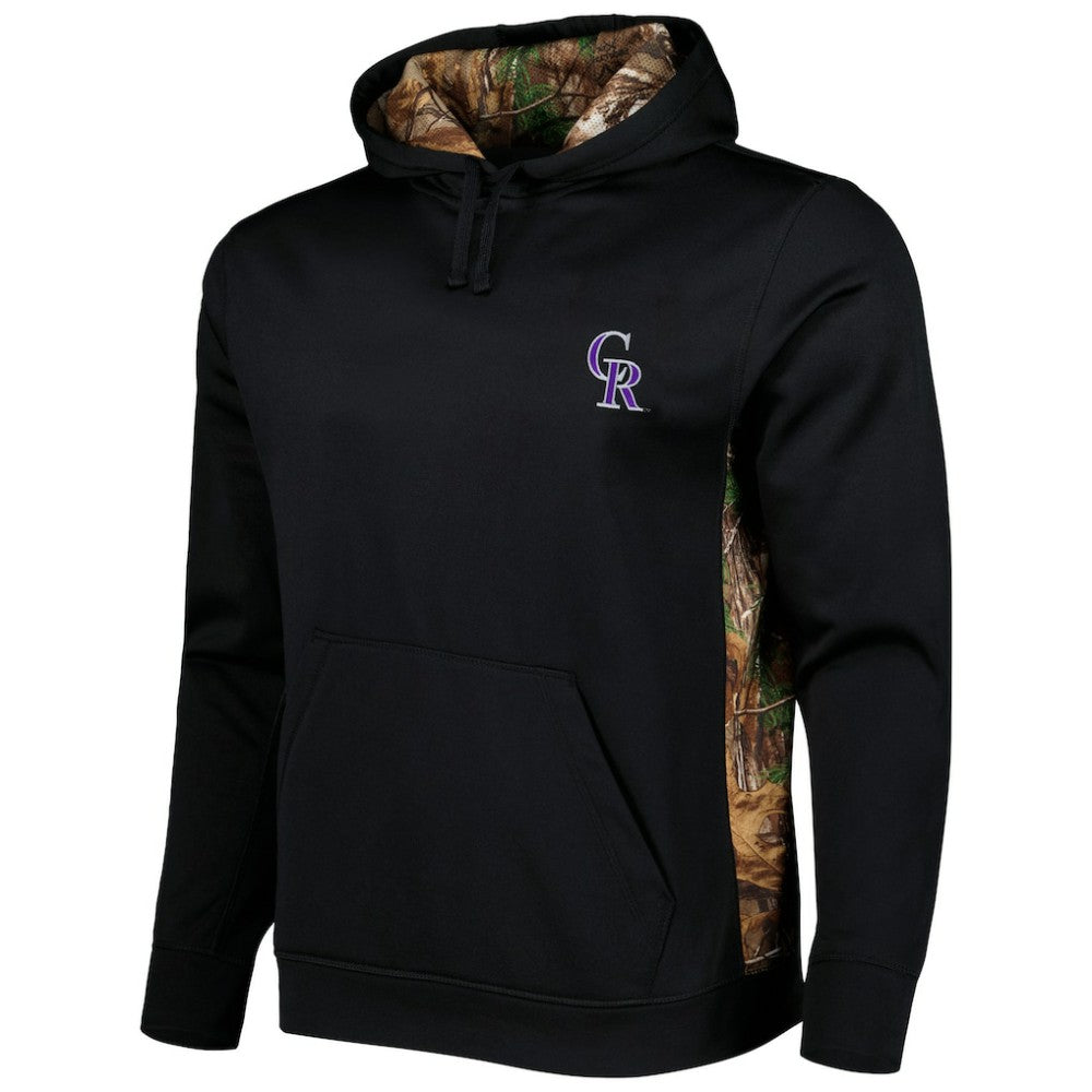Colorado Rockies Dunbrooke Ranger Pullover Hoodie - Black/Camo - MLB Sale