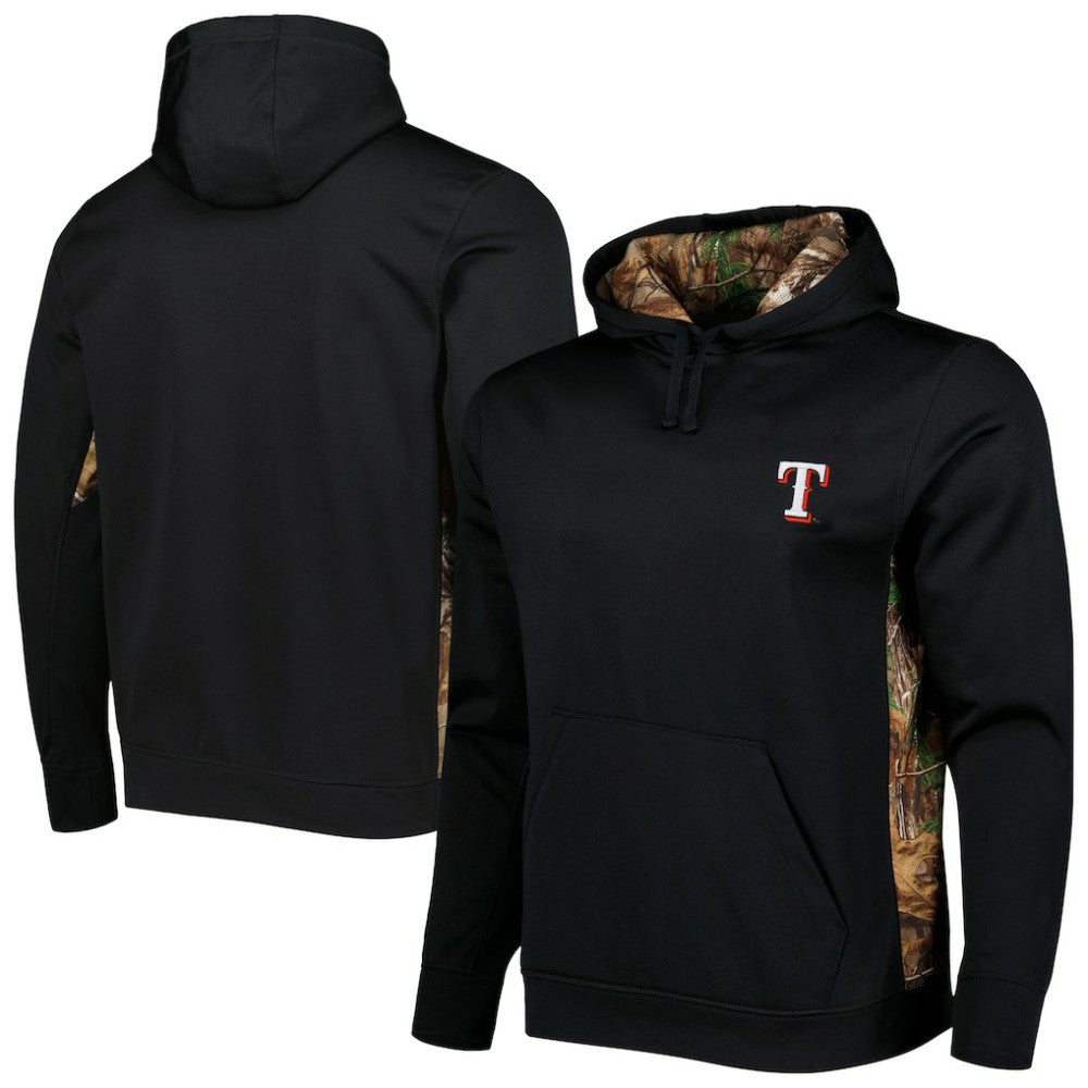 Texas Rangers Dunbrooke Ranger Pullover Hoodie - Black/Camo - MLB Sale