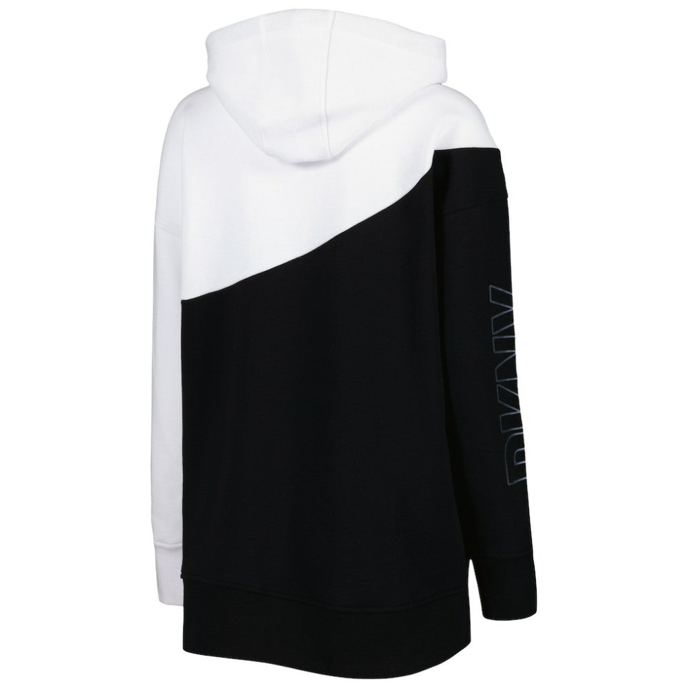 Philadelphia Flyers DKNY Sport Women's Gina Full-Zip Hoodie - Black/White - NHL 4897695