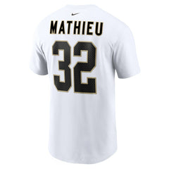 Nike Tyrann Mathieu New Orleans Saints Player Name & Number T-Shirt White