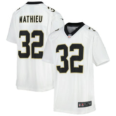 Nike Tyrann Mathieu New Orleans Saints Youth Game Jersey White