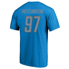 Fanatics Aidan Hutchinson Detroit Lions Big & Tall Player Name & Number T-Shirt Blue