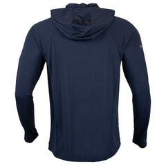 Minnesota Twins Levelwear Zander Insignia Core Quarter-Zip Pullover Hoodie - Navy - MLB Lifestyle