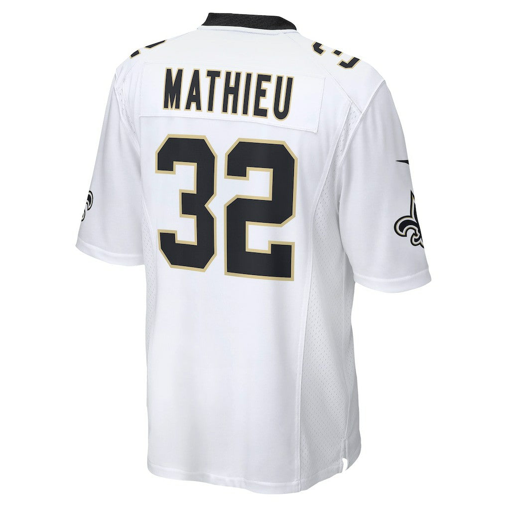 Nike Tyrann Mathieu New Orleans Saints Game Jersey White