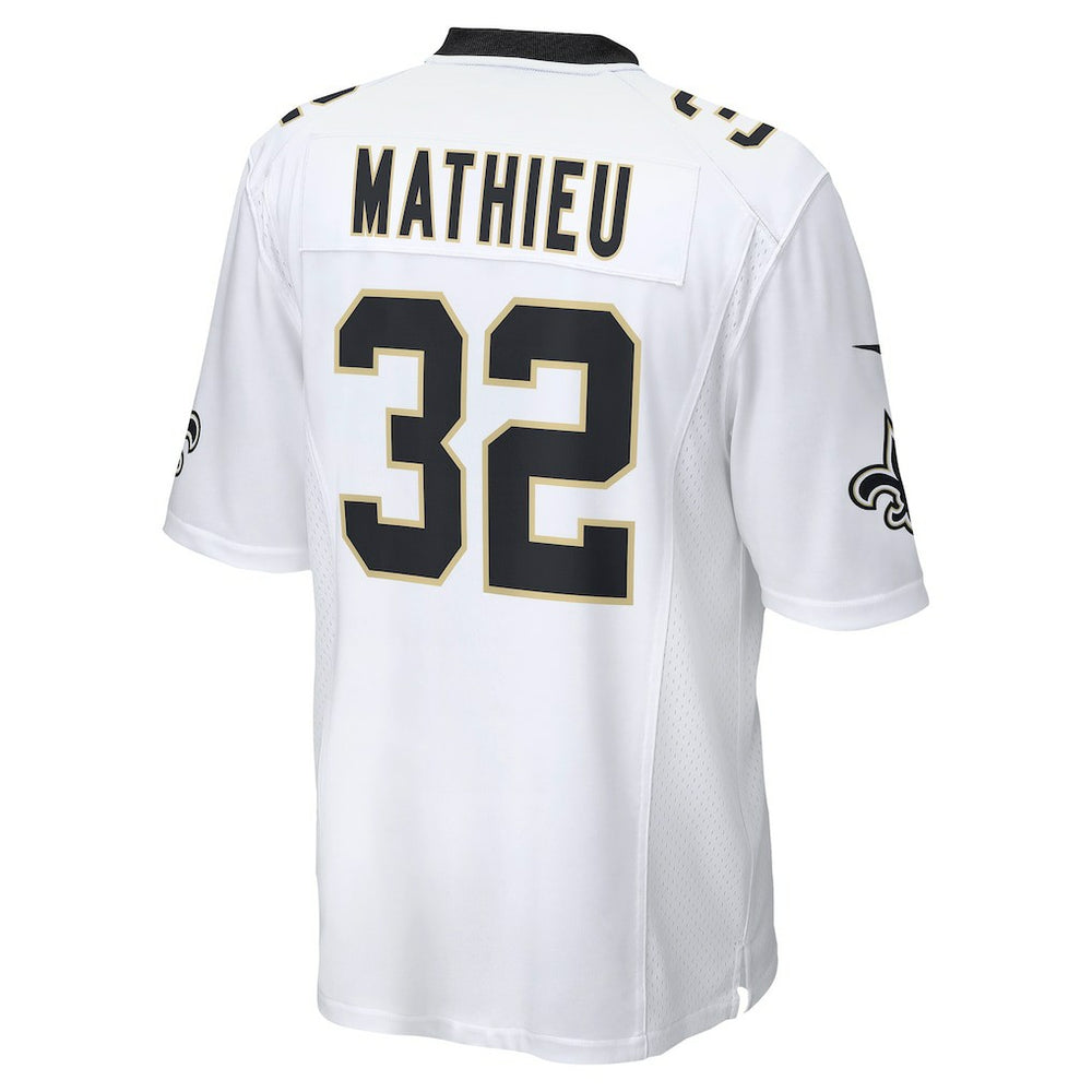 Nike Tyrann Mathieu New Orleans Saints Game Jersey White