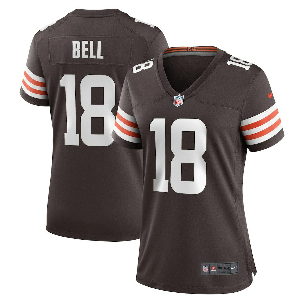 Nike David Bell Cleveland Browns Women's Game Jersey Brown