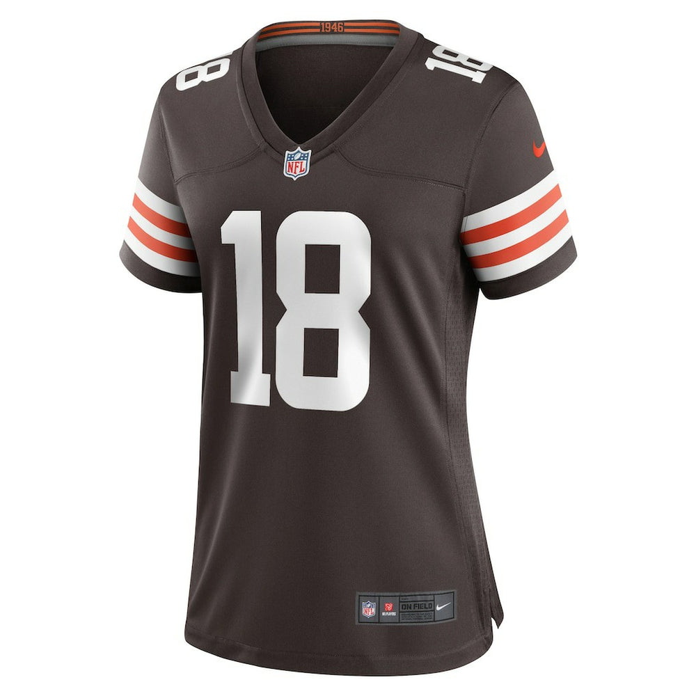 Nike David Bell Cleveland Browns Women's Game Jersey Brown