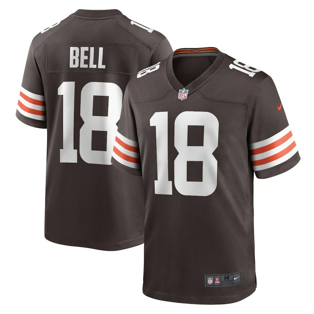 Nike David Bell Cleveland Browns Game Jersey Brown