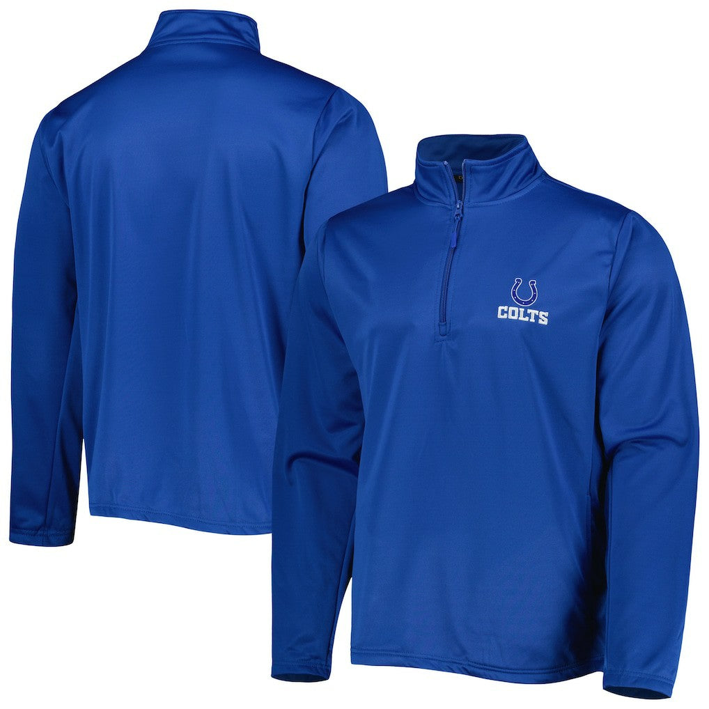 Indianapolis Colts Dunbrooke All-Star Tech Quarter-Zip Top Royal