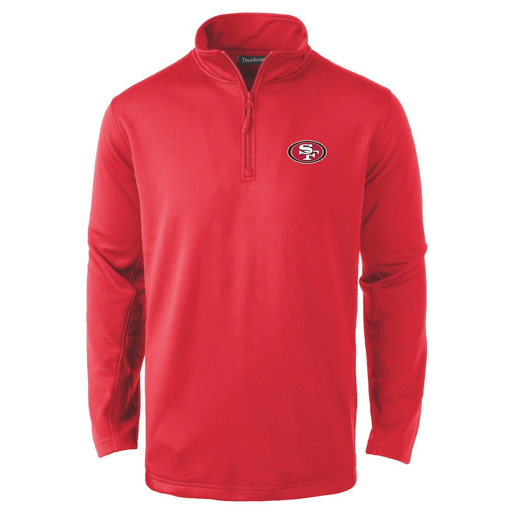 San Francisco 49ers Dunbrooke All-Star Tech Quarter-Zip Top Scarlet