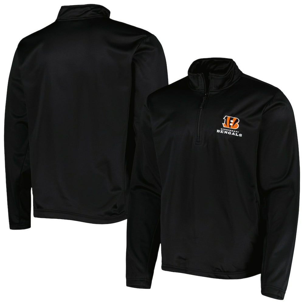 Cincinnati Bengals Dunbrooke All-Star Tech Quarter-Zip Top Black