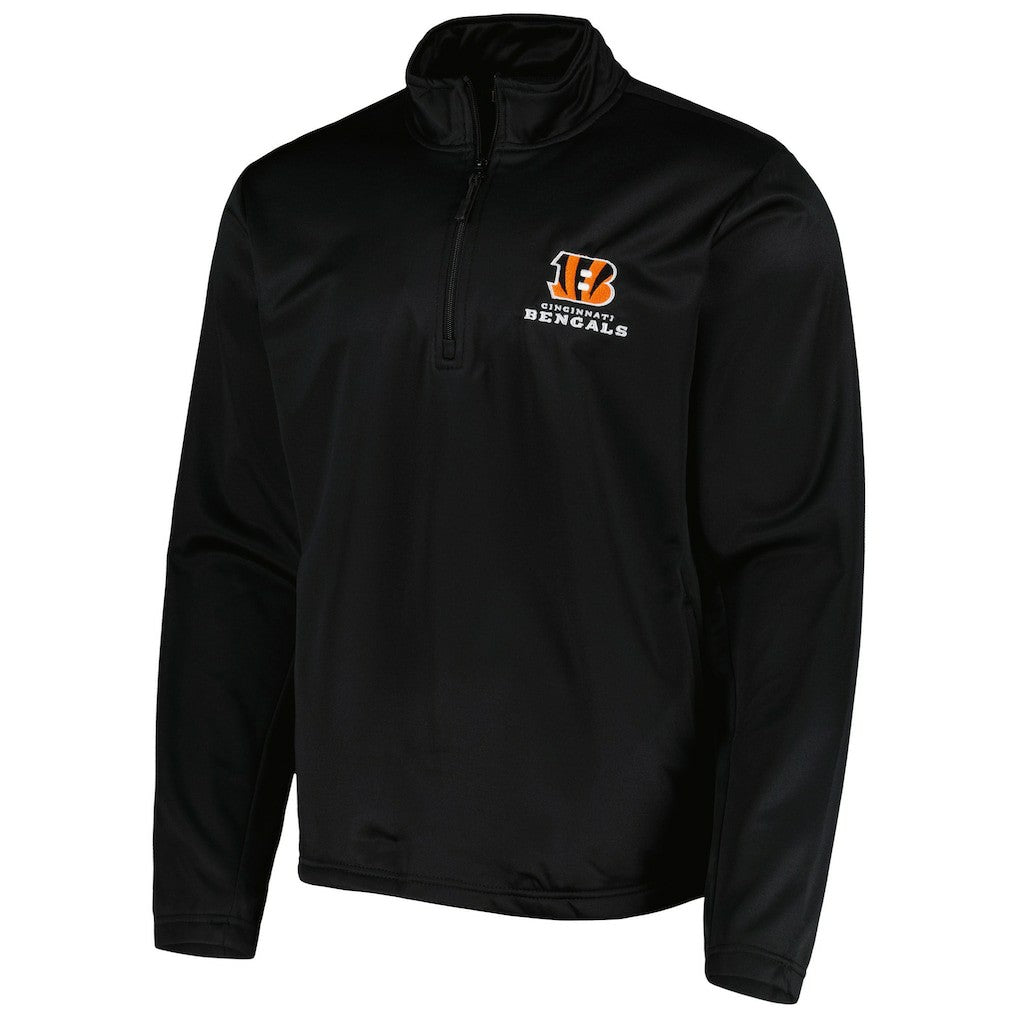 Cincinnati Bengals Dunbrooke All-Star Tech Quarter-Zip Top Black