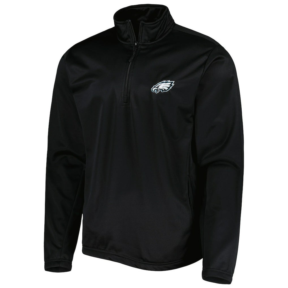 Philadelphia Eagles Dunbrooke All-Star Tech Quarter-Zip Top Black