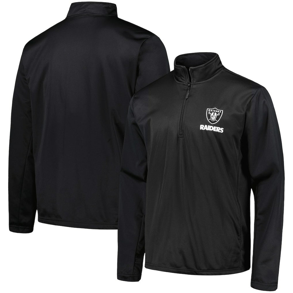 Las Vegas Raiders Dunbrooke All-Star Tech Quarter-Zip Top Black