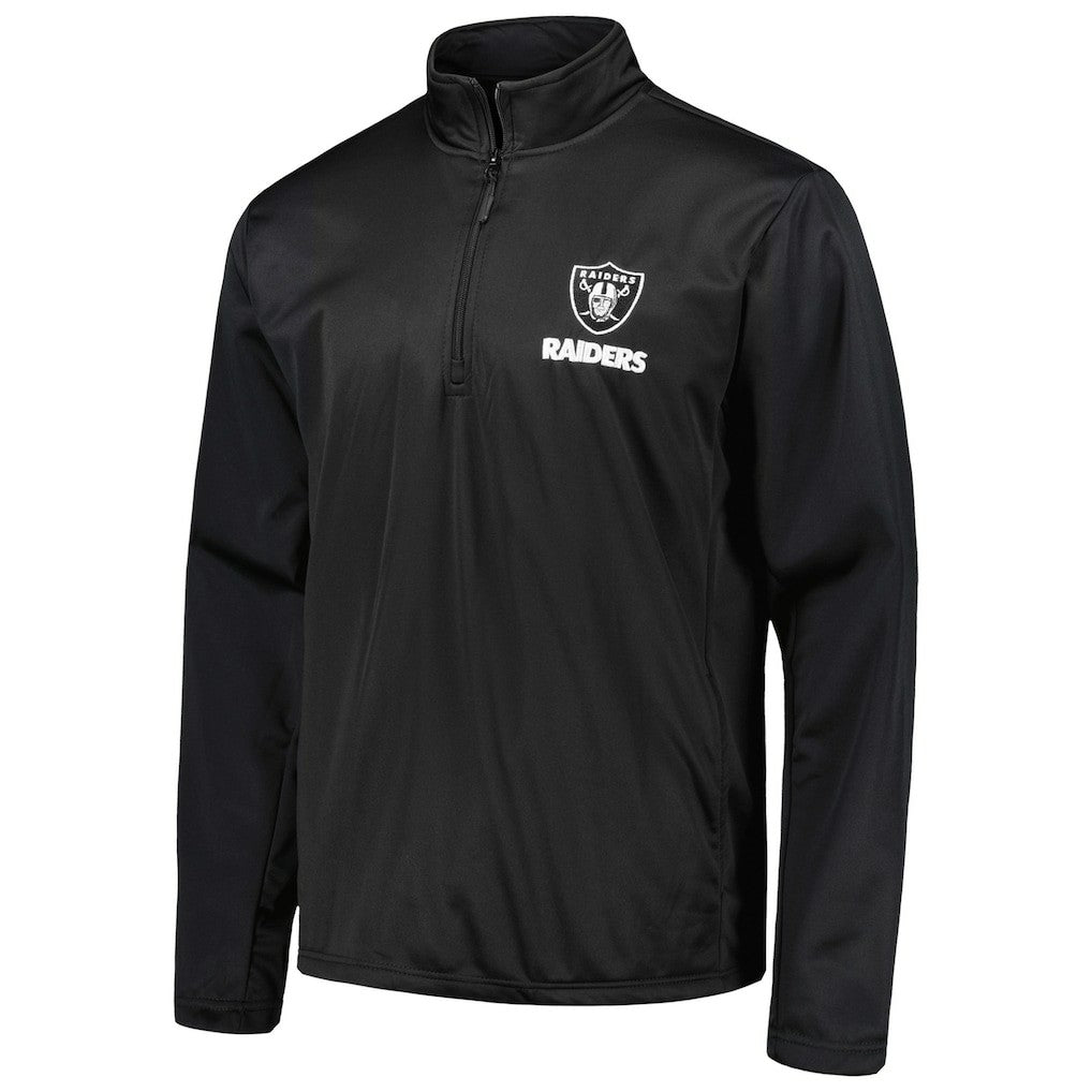 Las Vegas Raiders Dunbrooke All-Star Tech Quarter-Zip Top Black