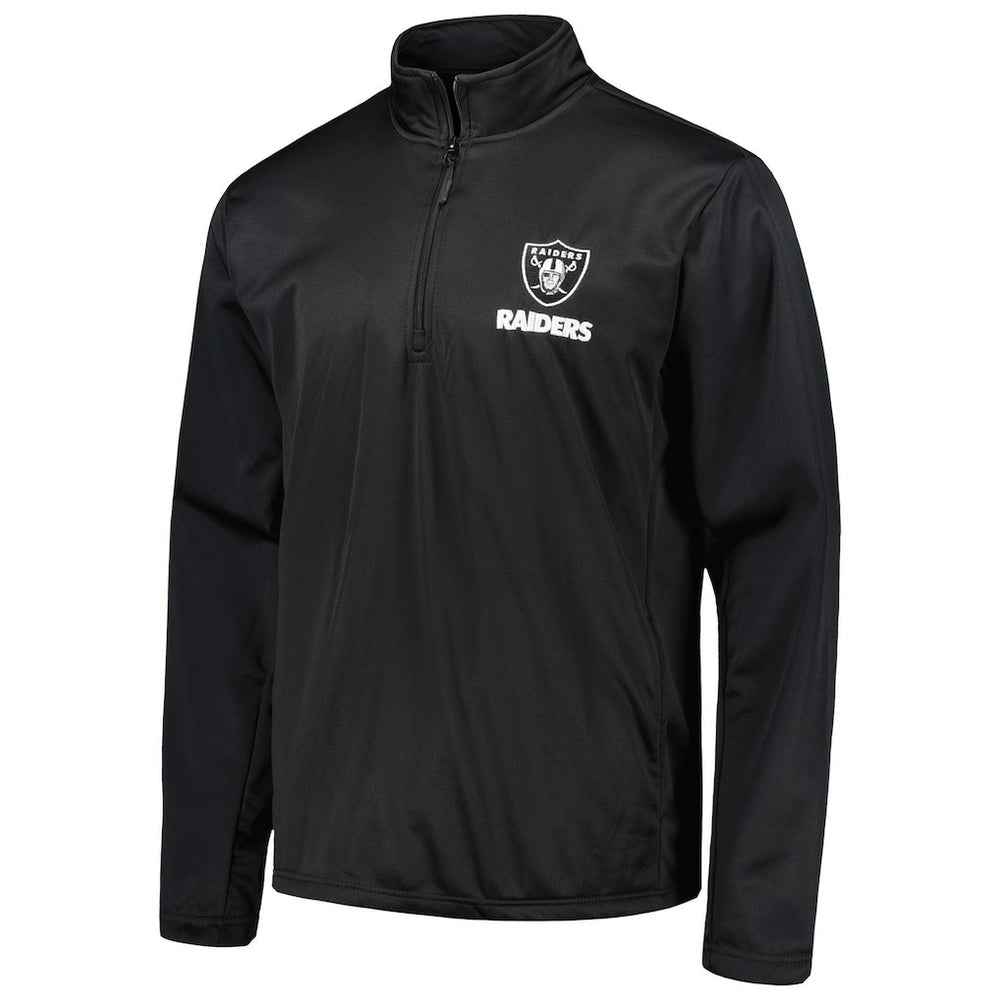 Las Vegas Raiders Dunbrooke All-Star Tech Quarter-Zip Top Black