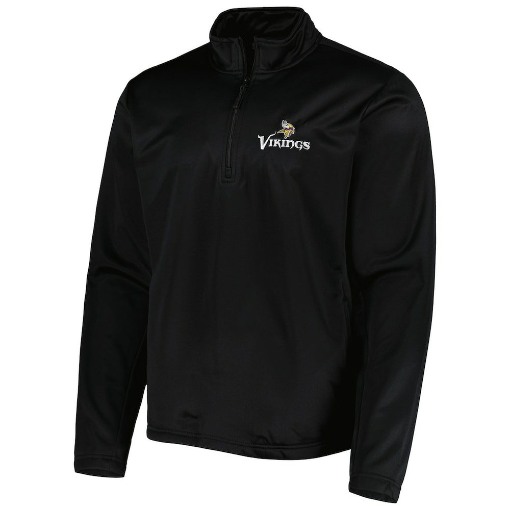 Minnesota Vikings Dunbrooke All-Star Tech Quarter-Zip Top Black