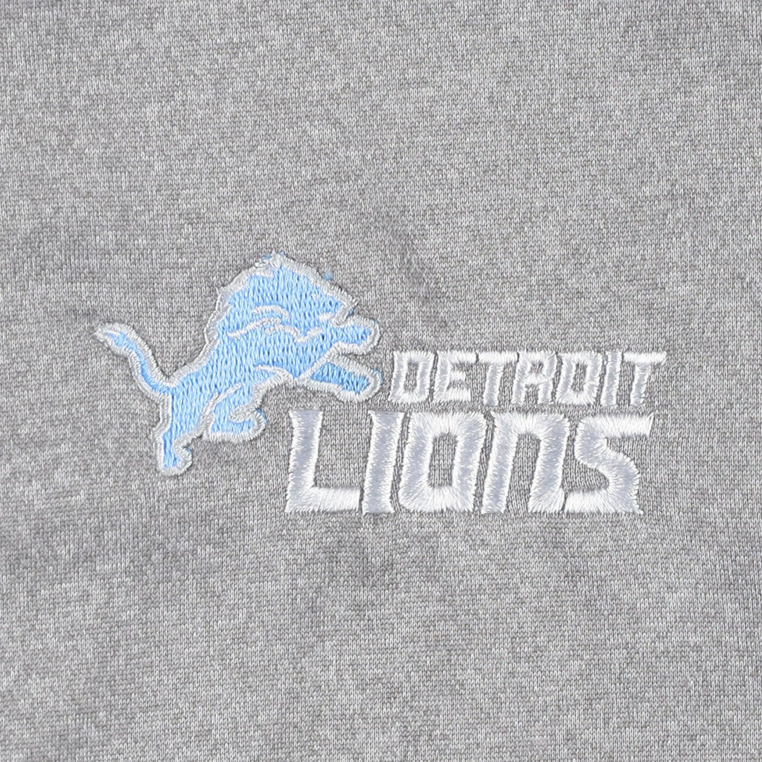 Detroit Lions Dunbrooke All-Star Tech Quarter-Zip Top Heather Gray