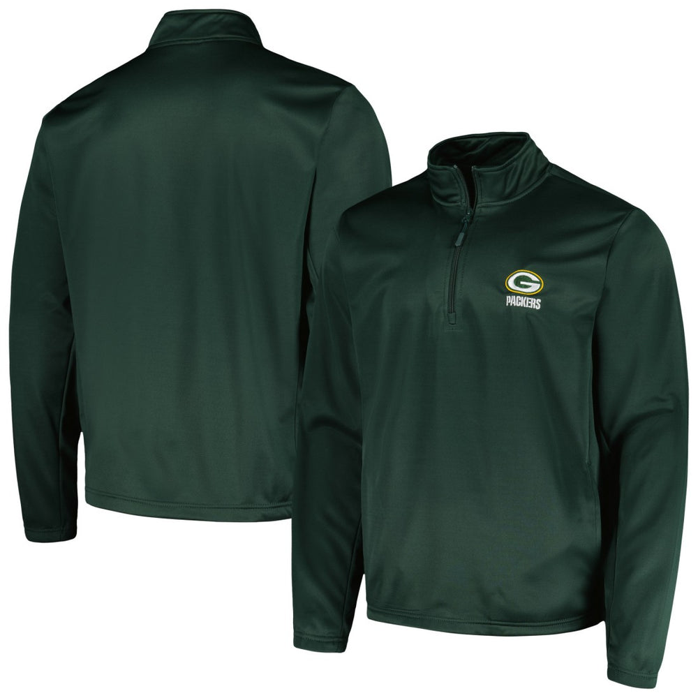 Green Bay Packers Dunbrooke All-Star Tech Quarter-Zip Top Green