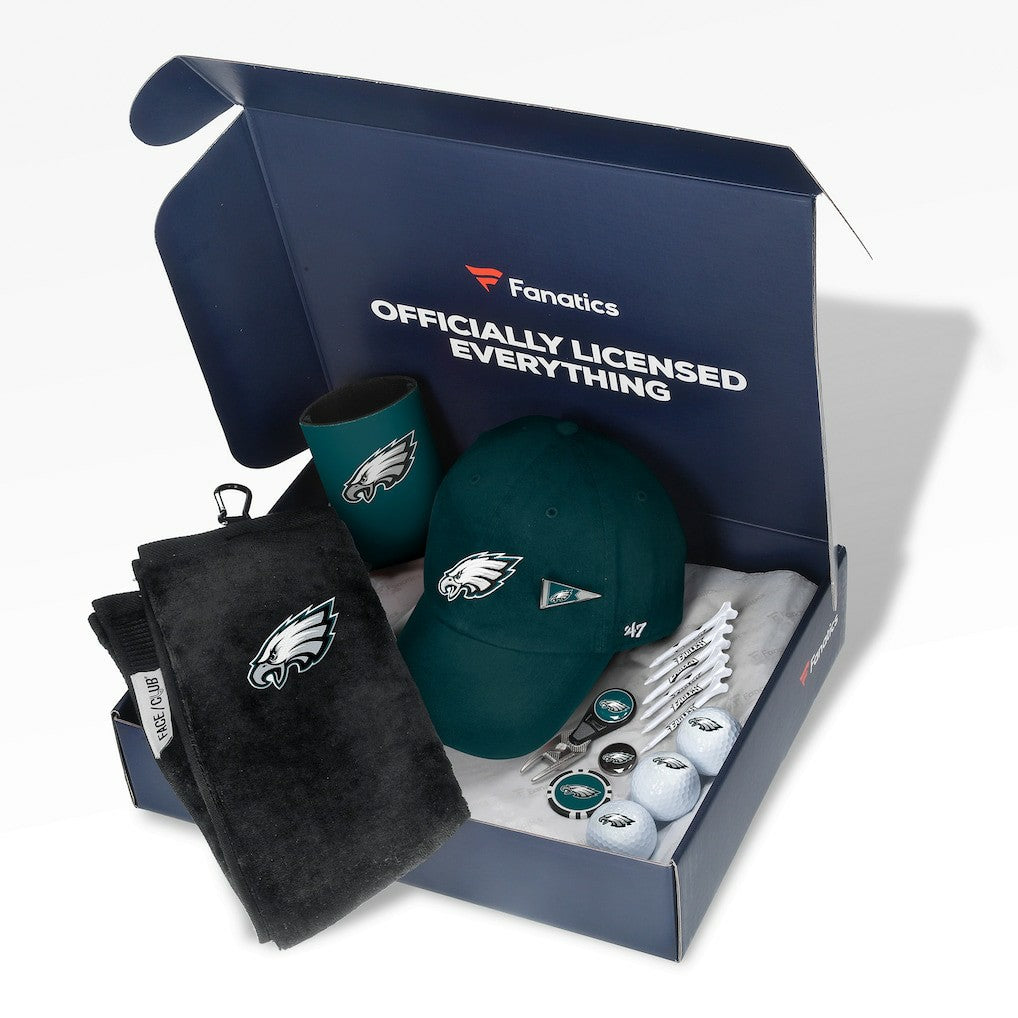 Fanatics Philadelphia Eagles Pack Golf-Themed Gift Box $105+ Value