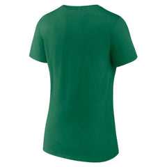 Fanatics Dallas Cowboys Women's Lucky Celtic V-Neck T-Shirt Green