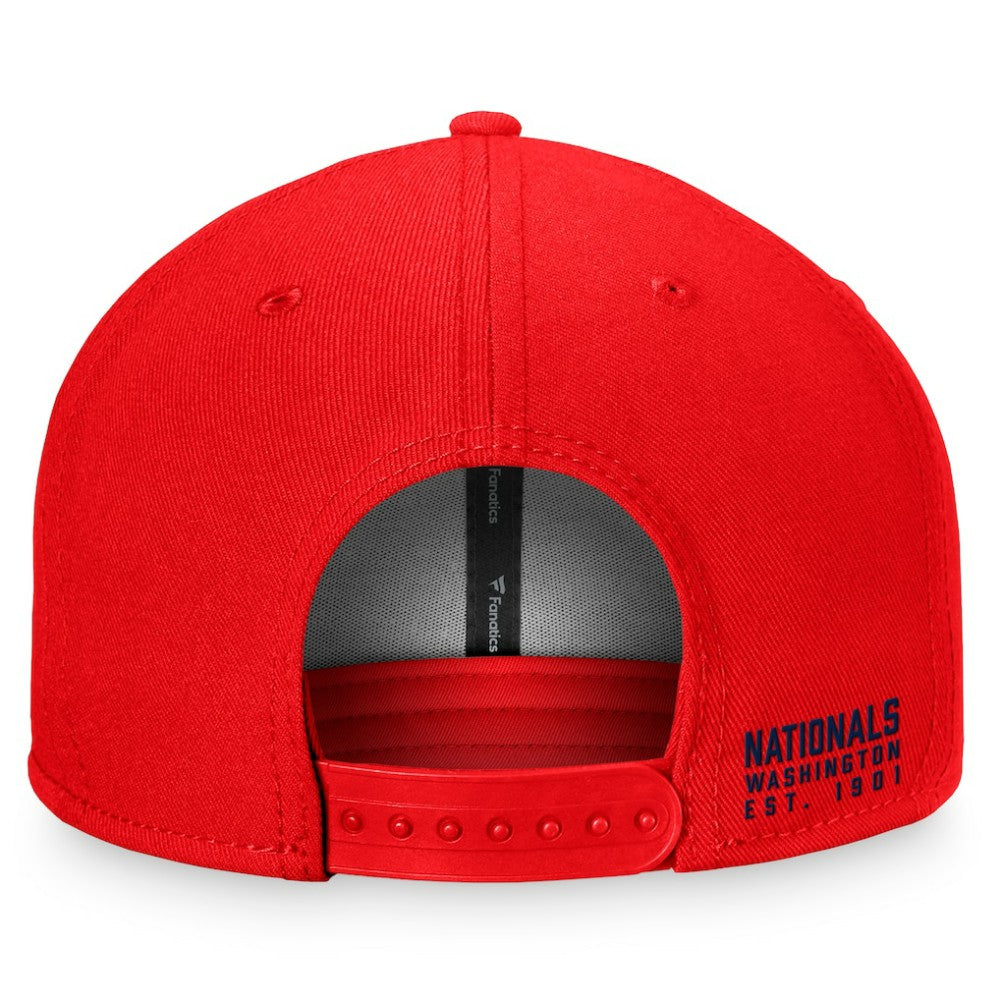 Washington Nationals Fanatics Fundamental Shadow Snapback Hat - Red - Fanatics Online