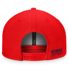 Washington Nationals Fanatics Fundamental Shadow Snapback Hat - Red - Fanatics Online
