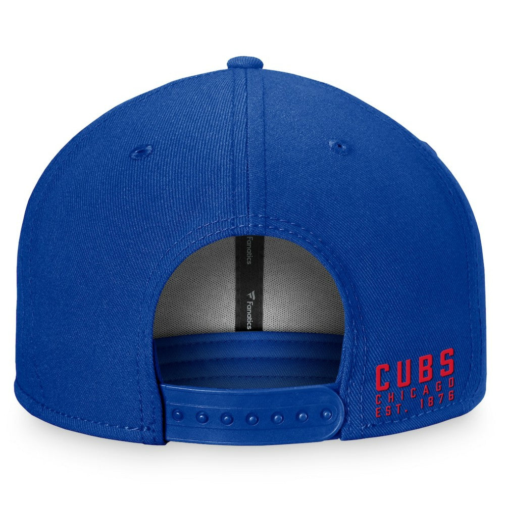 Chicago Cubs Fanatics Fundamental Shadow Snapback Hat - Royal - Fanatics on Sale