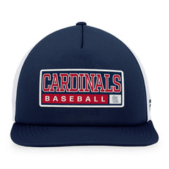 St. Louis Cardinals Majestic Foam Trucker Snapback Hat - Navy/White - MLB Sale