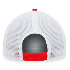 Washington Nationals Majestic Foam Trucker Snapback Hat - Red/White - MLB Sale