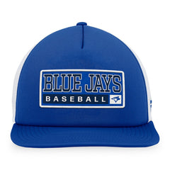 Toronto Blue Jays Majestic Foam Trucker Snapback Hat - Royal/White - MLB Sale