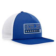 Toronto Blue Jays Majestic Foam Trucker Snapback Hat - Royal/White - MLB Sale