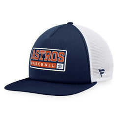 Houston Astros Majestic Foam Trucker Snapback Hat - Navy/White - MLB Online