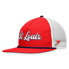 St. Louis Cardinals Fanatics Heritage Golfer Snapback Hat - Red - Fanatics Discount
