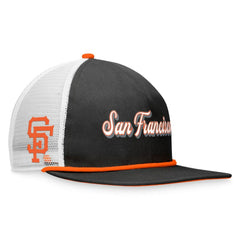 San Francisco Giants Fanatics Heritage Golfer Snapback Hat - Black - Fanatics Discount