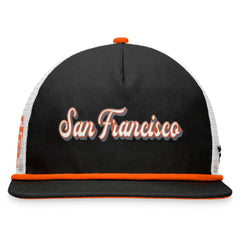 San Francisco Giants Fanatics Heritage Golfer Snapback Hat - Black - Fanatics Discount