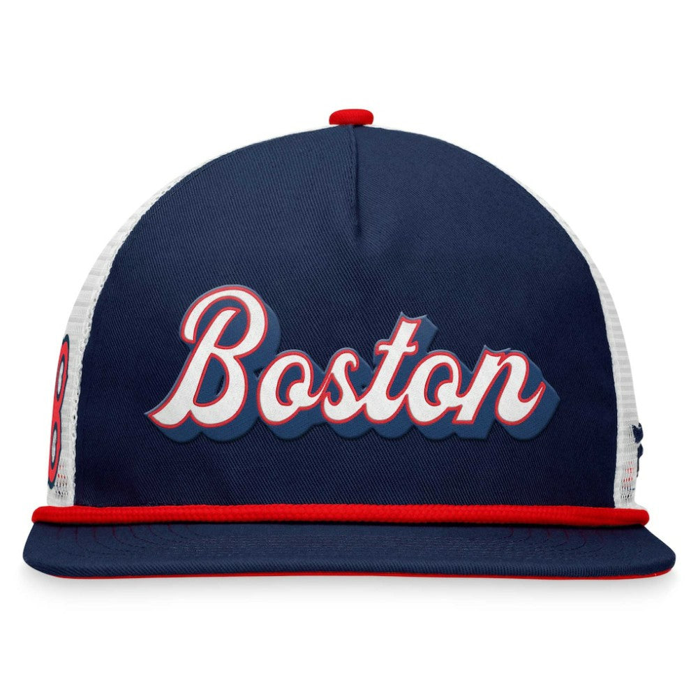 Boston Red Sox Fanatics Heritage Golfer Snapback Hat - Navy - Fanatics on Sale