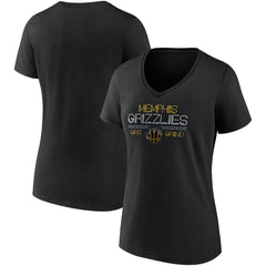 Memphis Grizzlies Women's Hometown Collection Grit Grind V-Neck T-Shirt Black | Fanatics discount