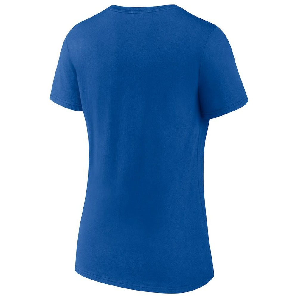 Dallas Mavericks Women's Hometown Collection All In V-Neck T-Shirt for sale Blue | Fanatics Lifestyle