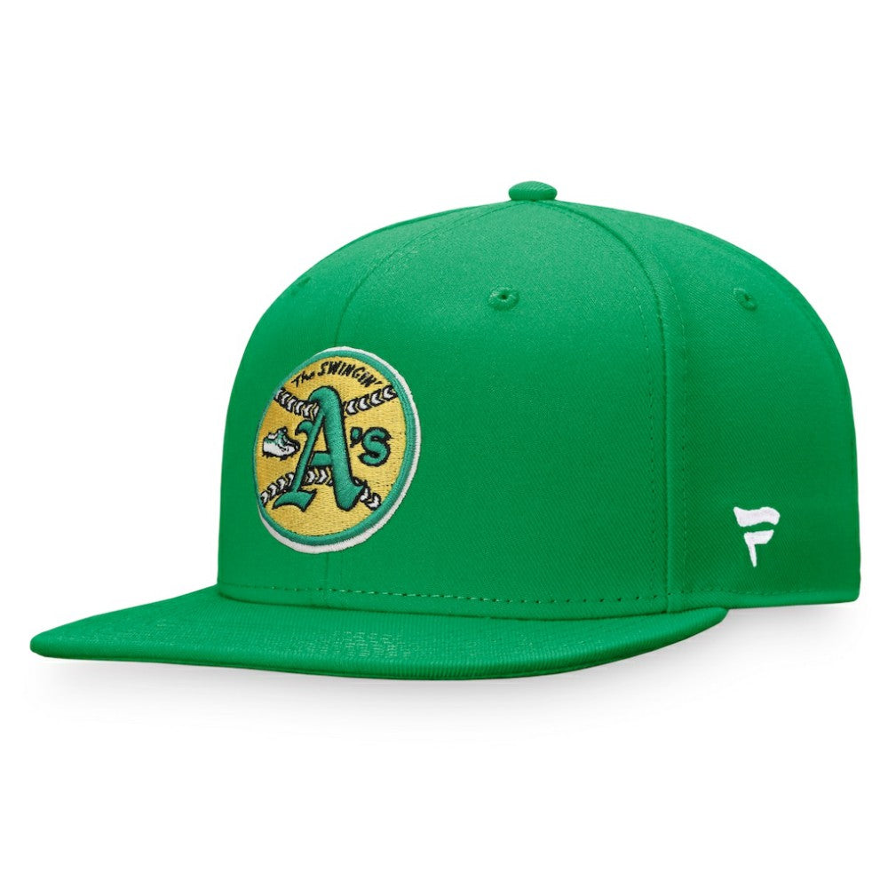 Athletics Fanatics Cooperstown Collection Core Snapback Hat - Kelly Green - Fanatics Lifestyle
