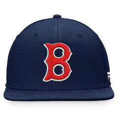 Boston Red Sox Fanatics Cooperstown Collection Core Snapback Hat - Navy - Fanatics Discount