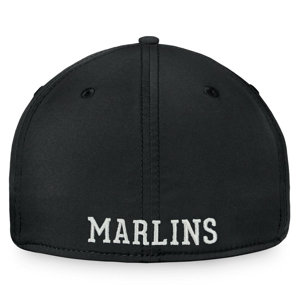 Miami Marlins Fanatics Core Flex Hat - Black - Fanatics Online