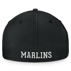 Miami Marlins Fanatics Core Flex Hat - Black - Fanatics Online