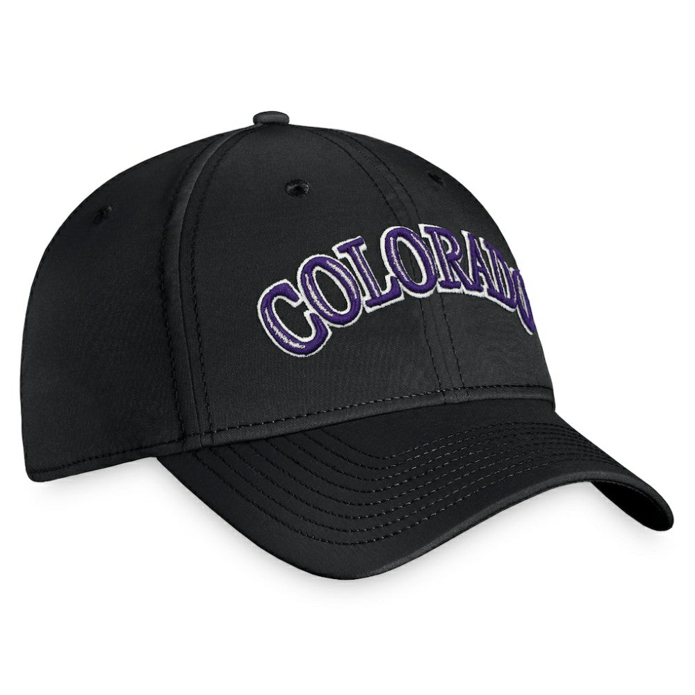 Colorado Rockies Fanatics Core Flex Hat - Black - Fanatics Discount