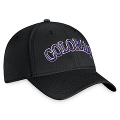 Colorado Rockies Fanatics Core Flex Hat - Black - Fanatics Discount