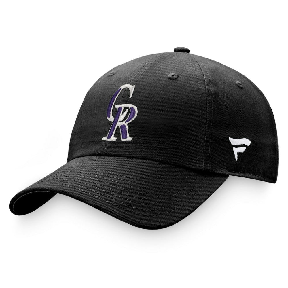 Colorado Rockies Fanatics Cooperstown Collection Core Adjustable Hat - Black - Fanatics on Sale