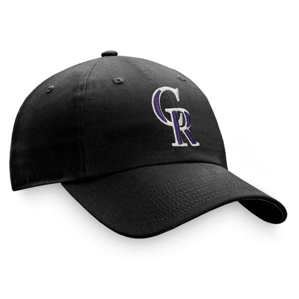 Colorado Rockies Fanatics Cooperstown Collection Core Adjustable Hat - Black - Fanatics on Sale