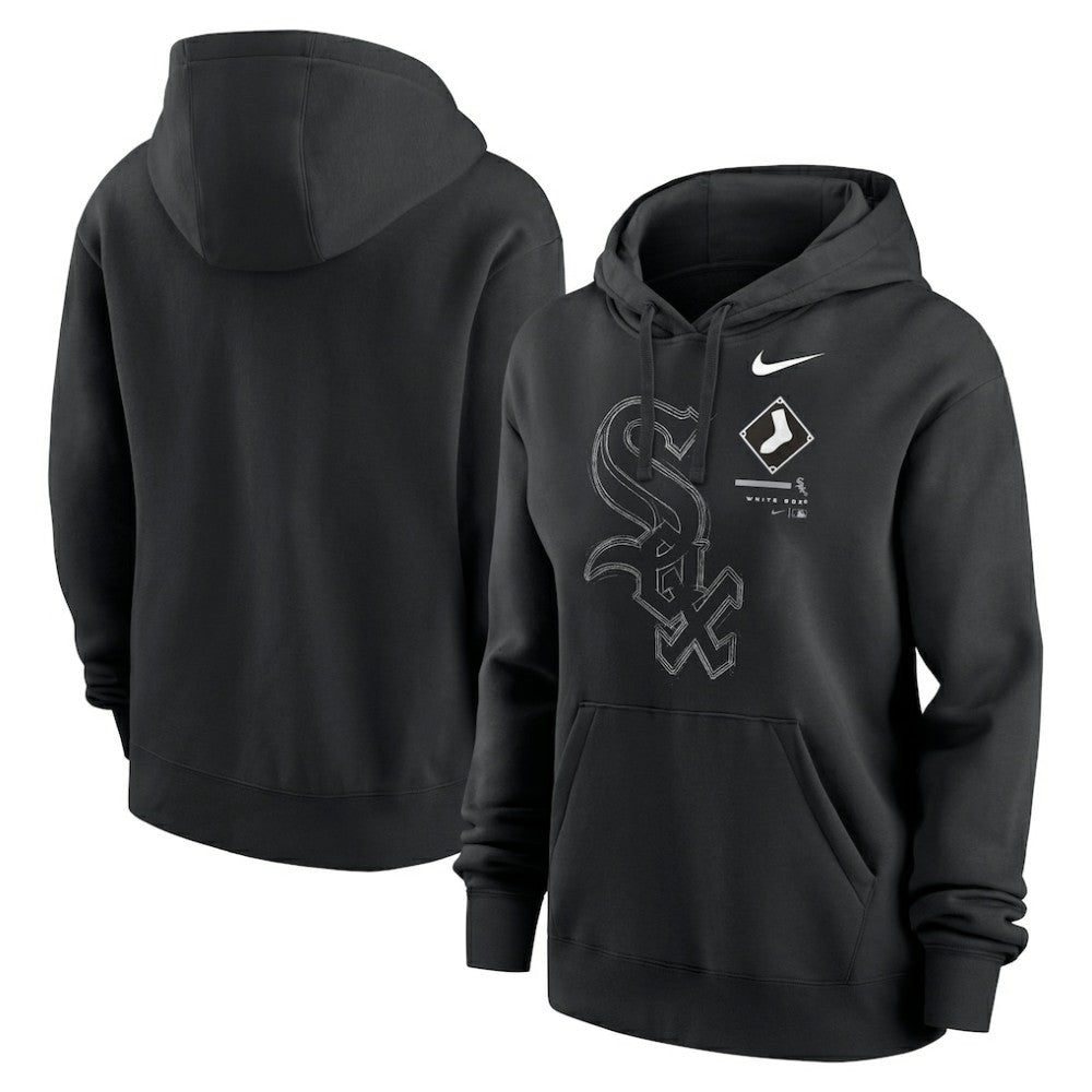 Chicago White Sox Nike Women's Big Game Pullover Hoodie - Black - Nike Online