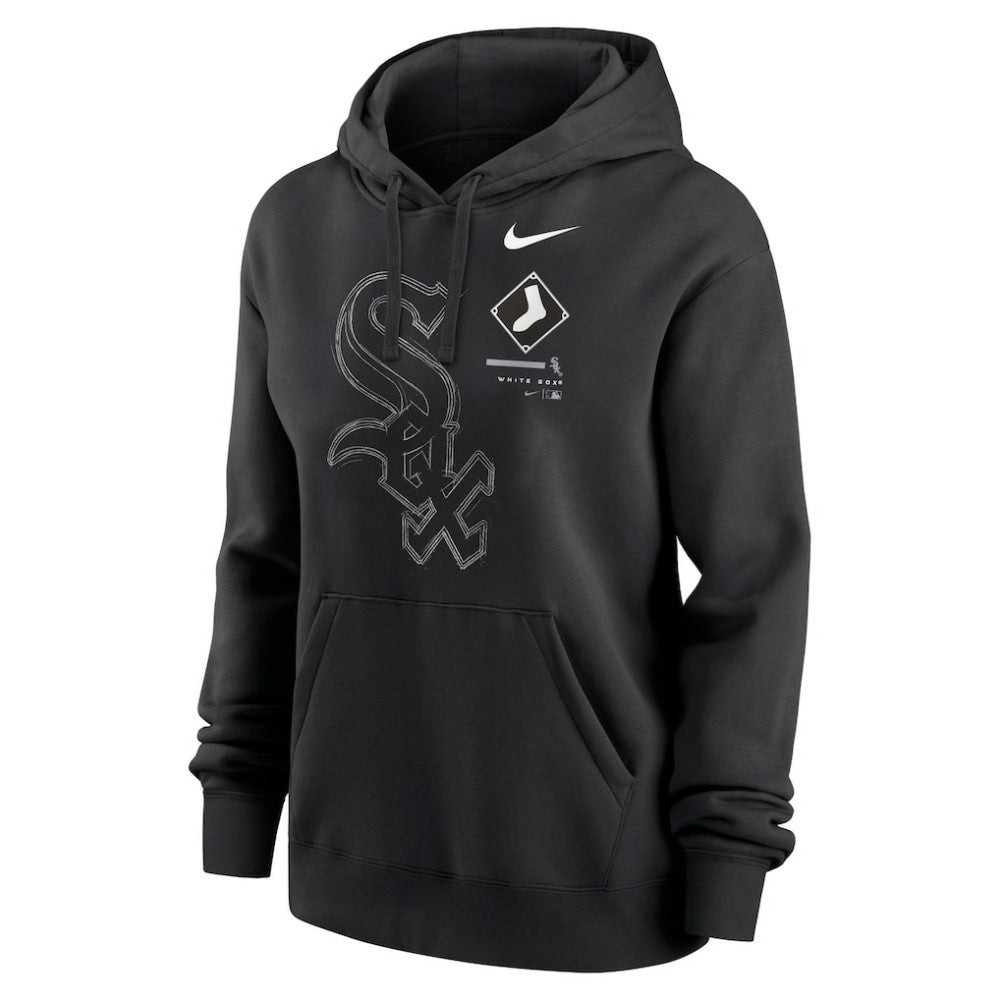 Chicago White Sox Nike Women's Big Game Pullover Hoodie - Black - Nike Online
